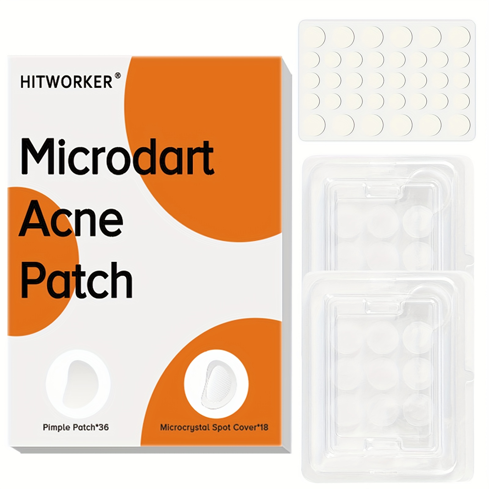 Face Oil - 60PCS Pimple Patches with Microcrystal Spot