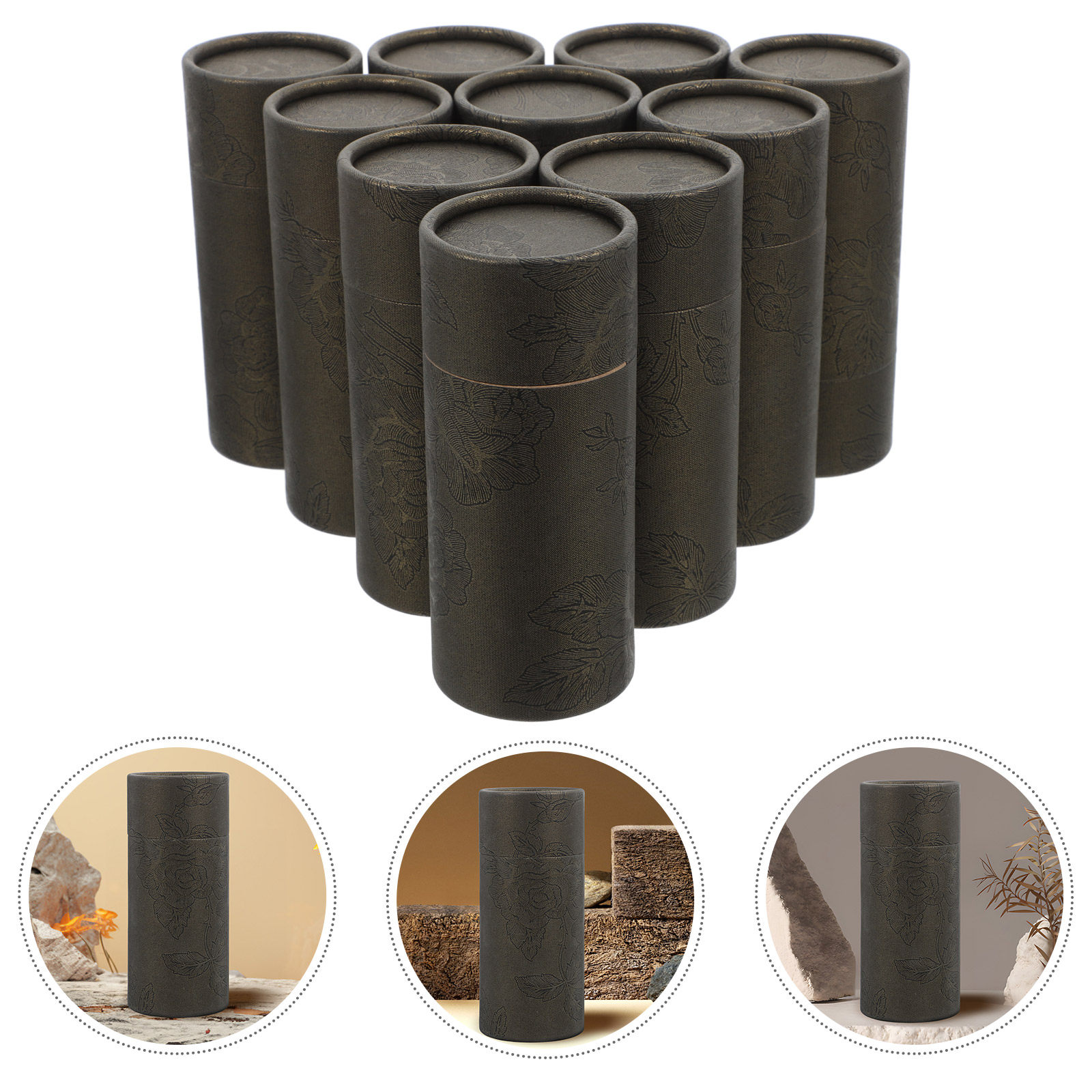 Lip Balm - 10Pcs Essential Oil Bottle Paper Tube