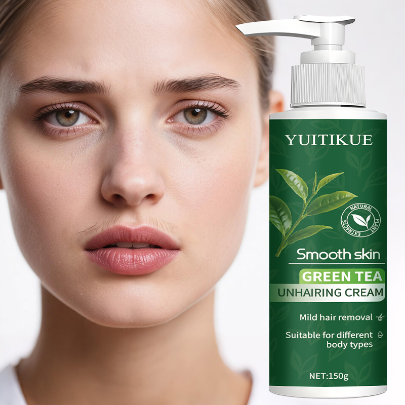 Body Lotion - YUITIKUE Green Tea Hair Removal Cream