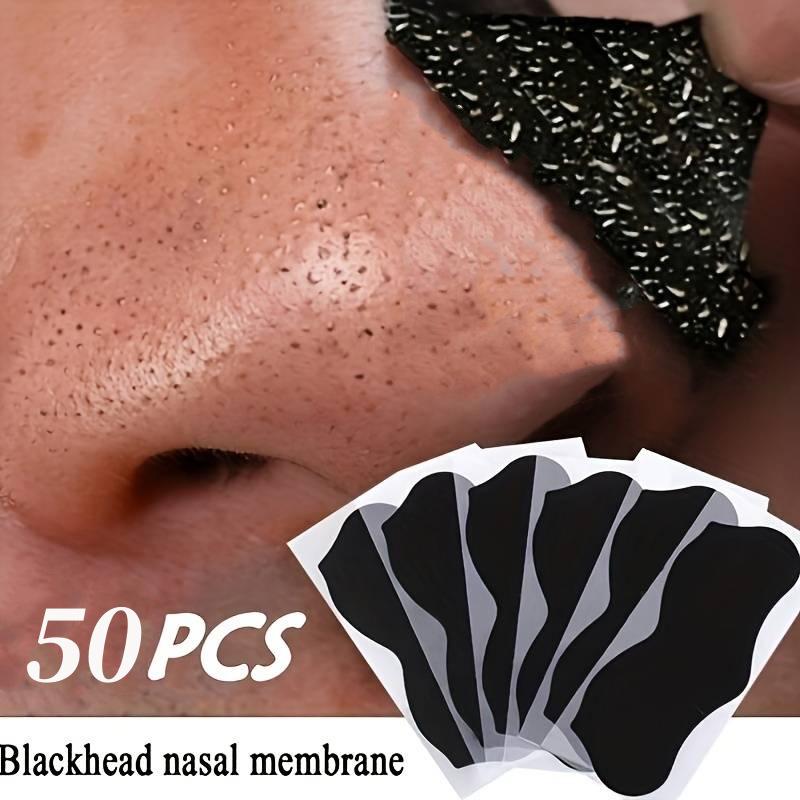 Cleanser Face - 50Pcs Nose Blackhead Remover Mask Shrink