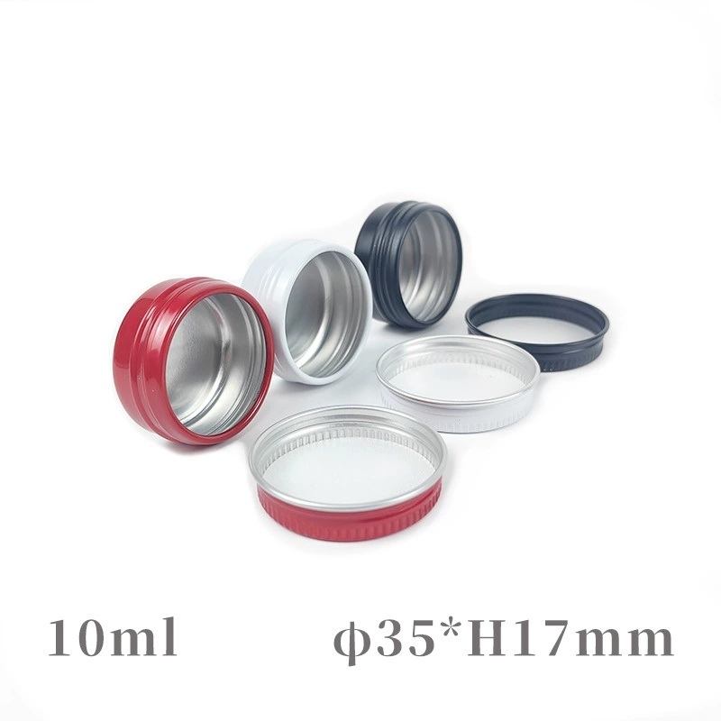 Lip Balm - 200pcs Mini 10ml Metal Round Cosmetic