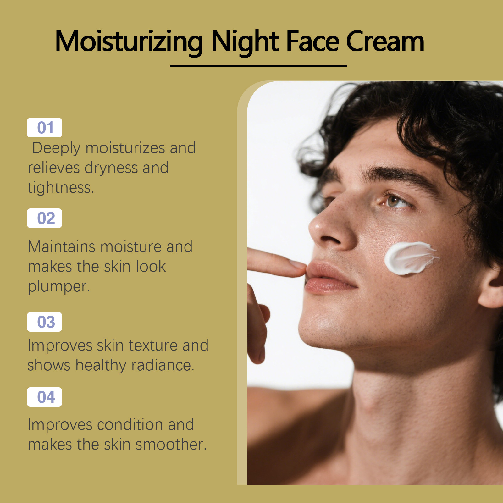 Man Face Cream Looking Young B - Night Cream 评论和价格