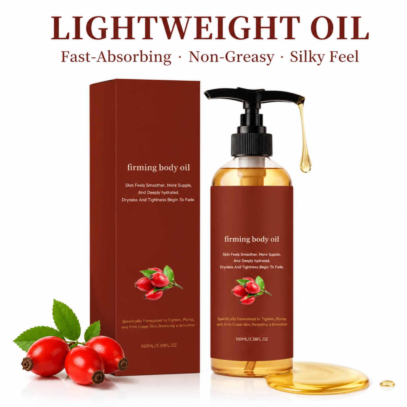 Firming Body Oil Rosehip Tight - Face Oil Rosehip 评论和价格