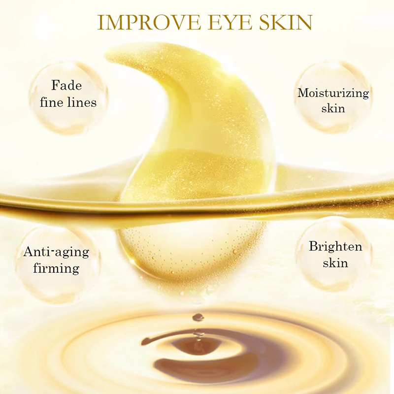 10/20pcs Golden Crystal Collag - Face Mask Skincare 评论和价格