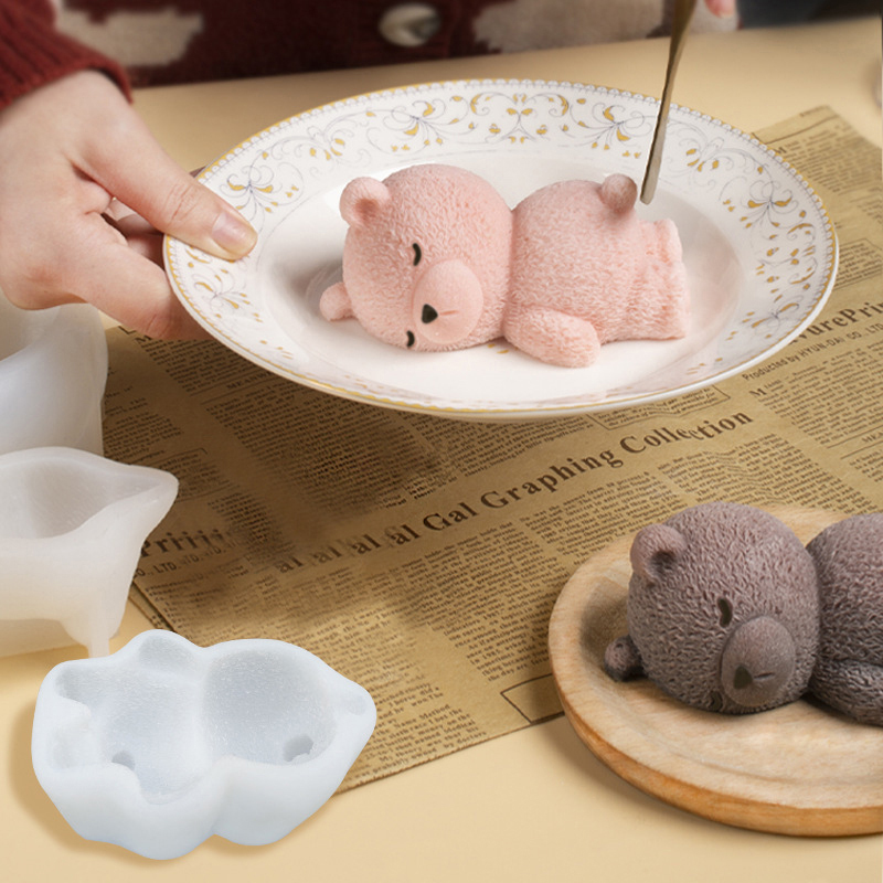 New Cute 3D Sleeping Bear Mous - Night Cream 评论和价格