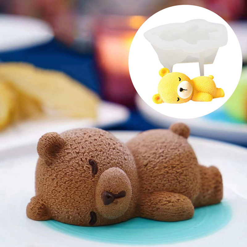 New Cute 3D Sleeping Bear Mous - Night Cream 评论和价格