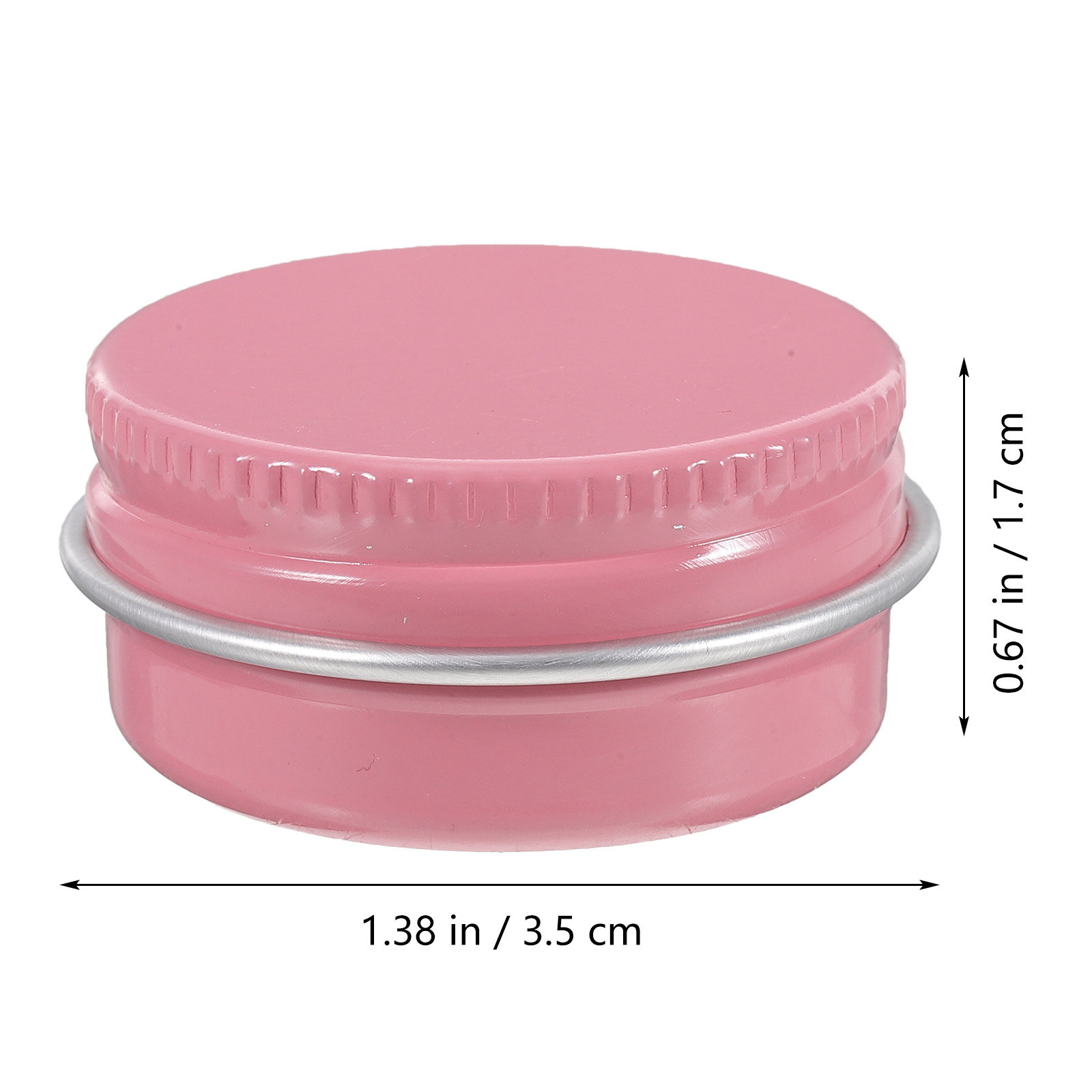 8Pcs Round Aluminum Tin Jars E - Lip Balm 评论和价格