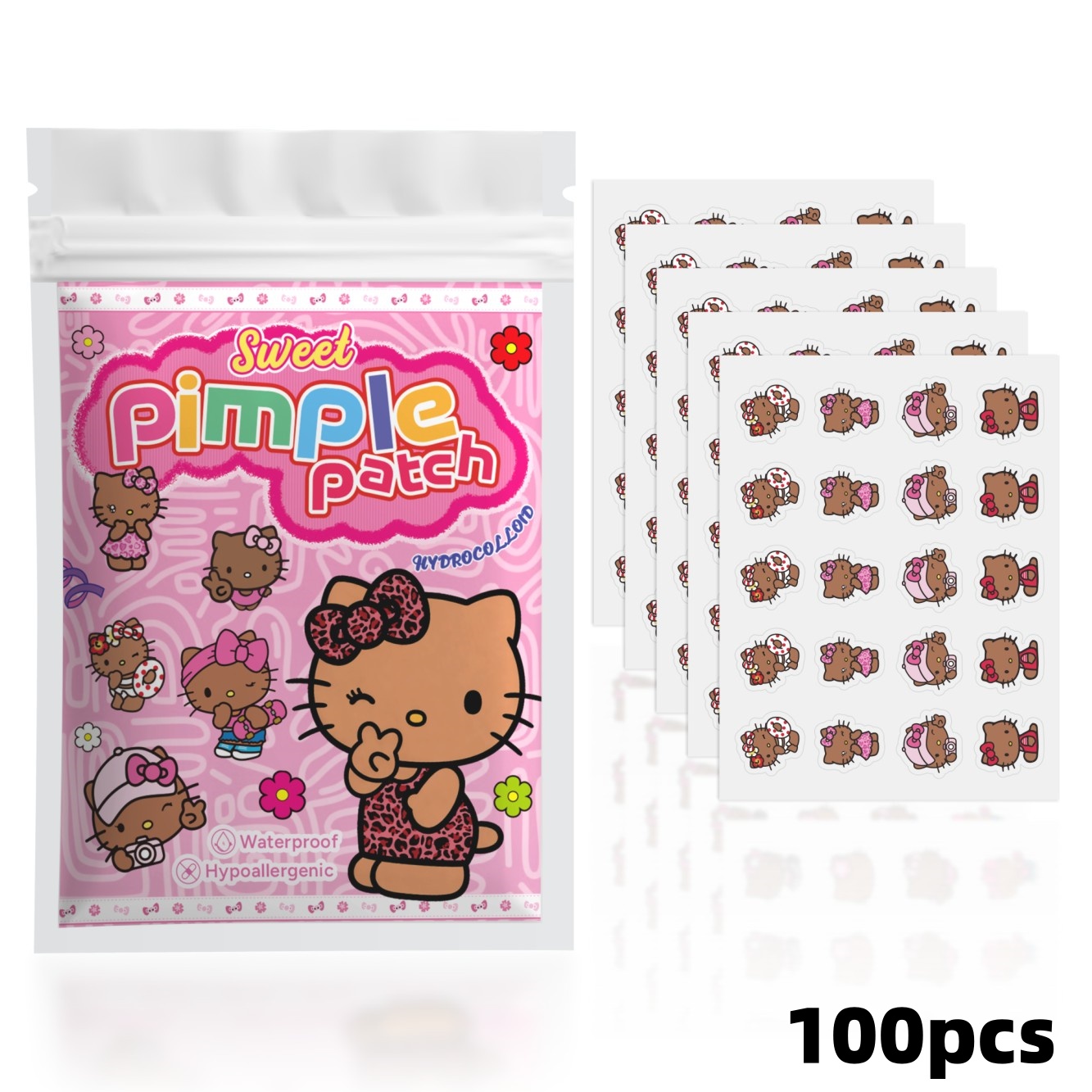 100PCS hello kitty Acne patche - Face Moisturizer 评论和价格