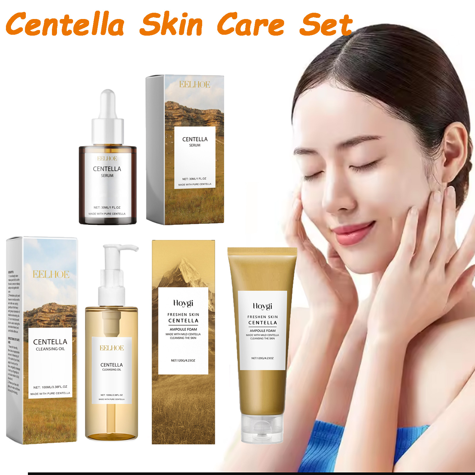 Centella Skin Care Set Centell - Skincare Glowing 评论和价格