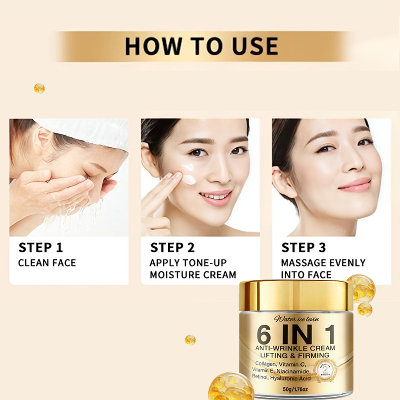 6-In-1 Anti-Wrinkle Cream. Lif - Retinol Cream 评论和价格