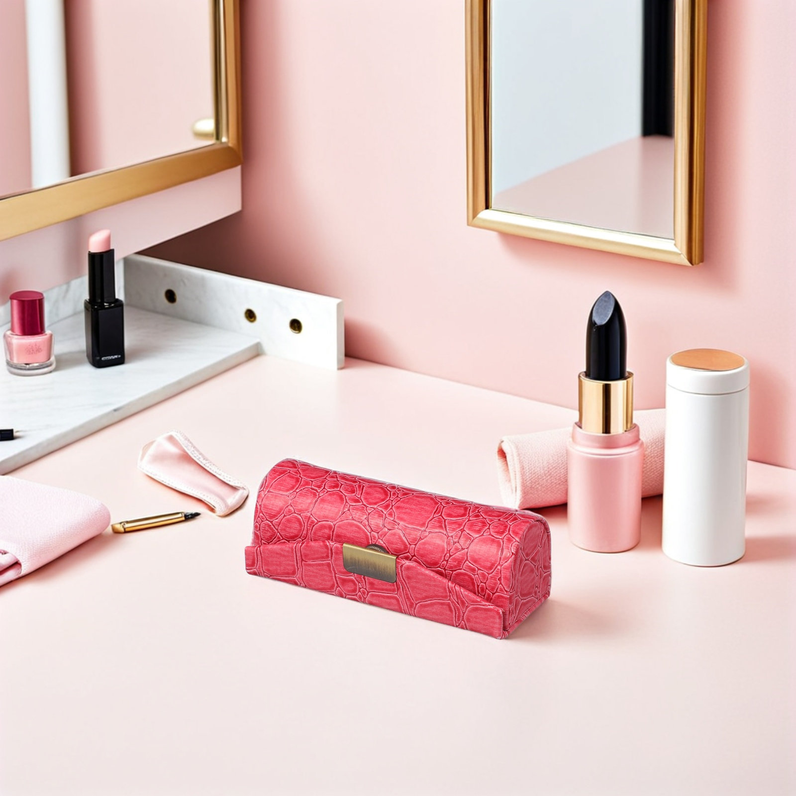 Lipstick Case PU Material Deco - Lip Balm 评论和价格