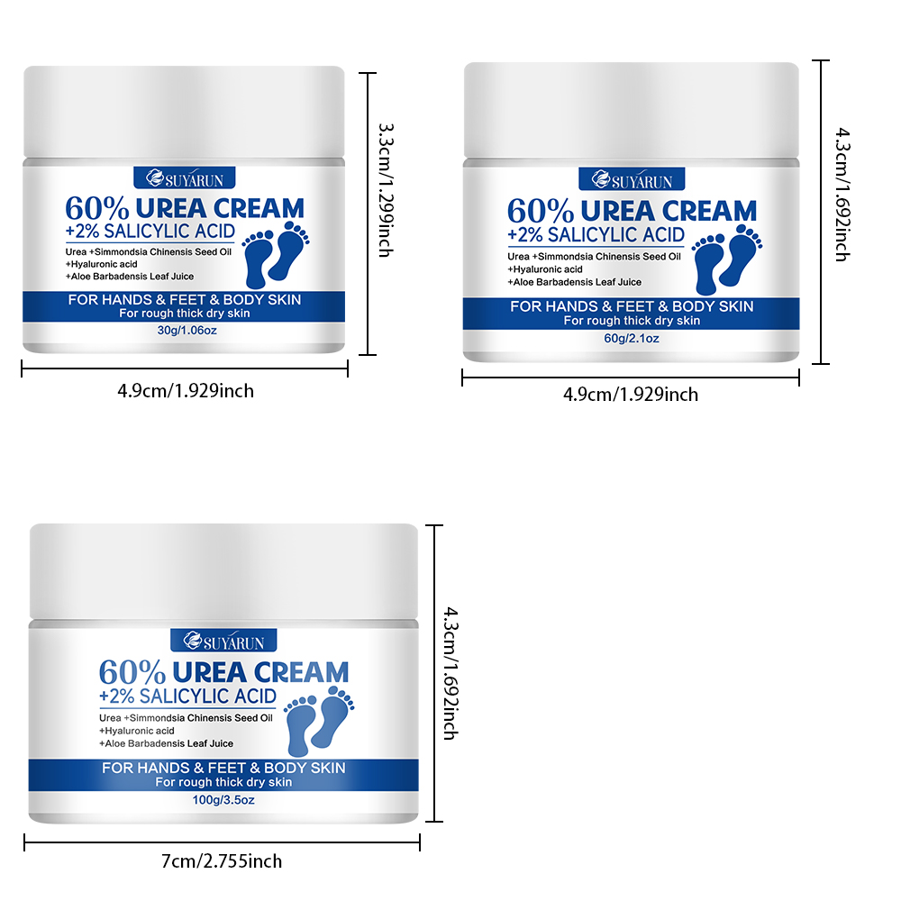 SUYARUN 60% Urea+2% SALICYLIC  - Urea Foot Cream 评论和价格