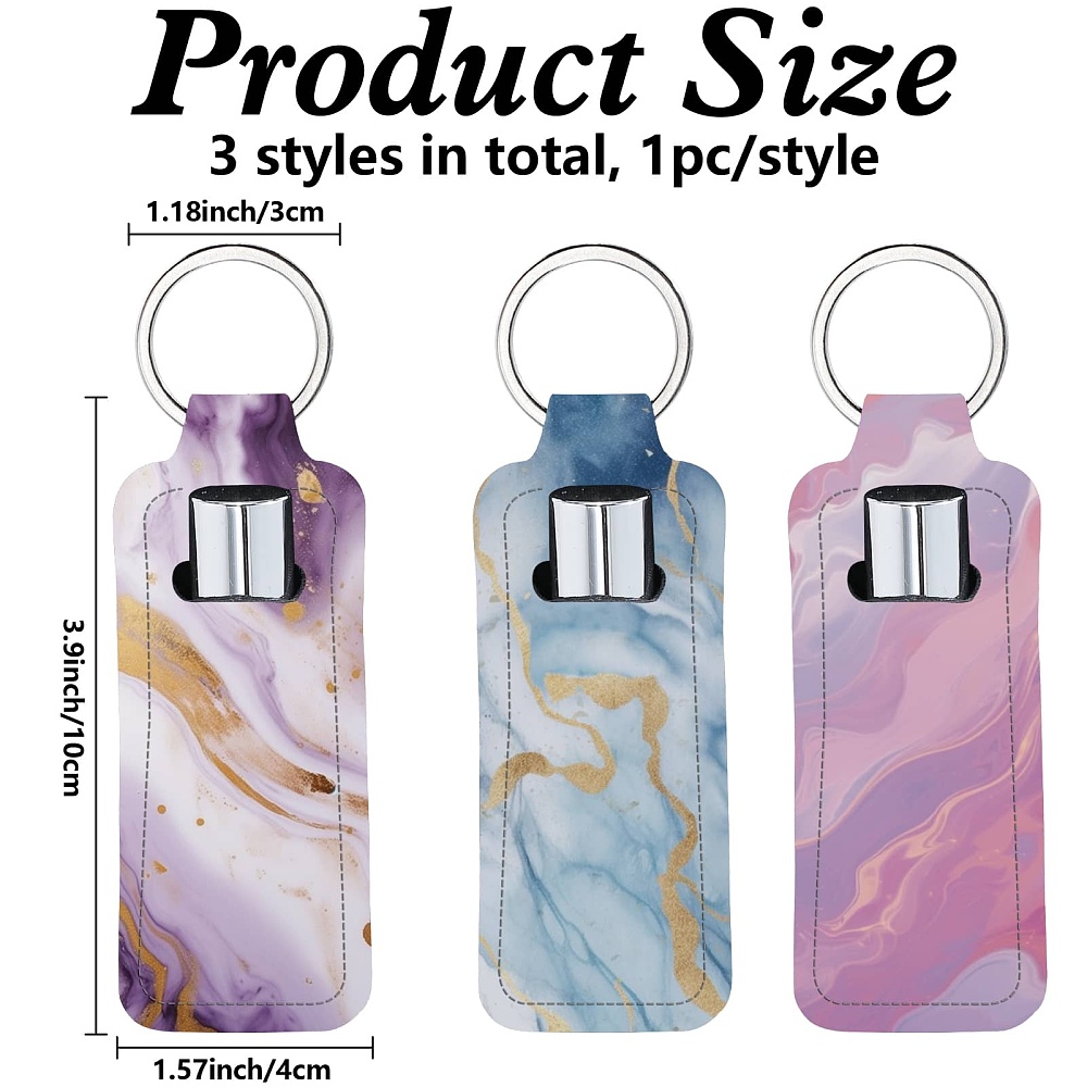 Chapstick Holder Keychain Marb - Lip Balm 评论和价格