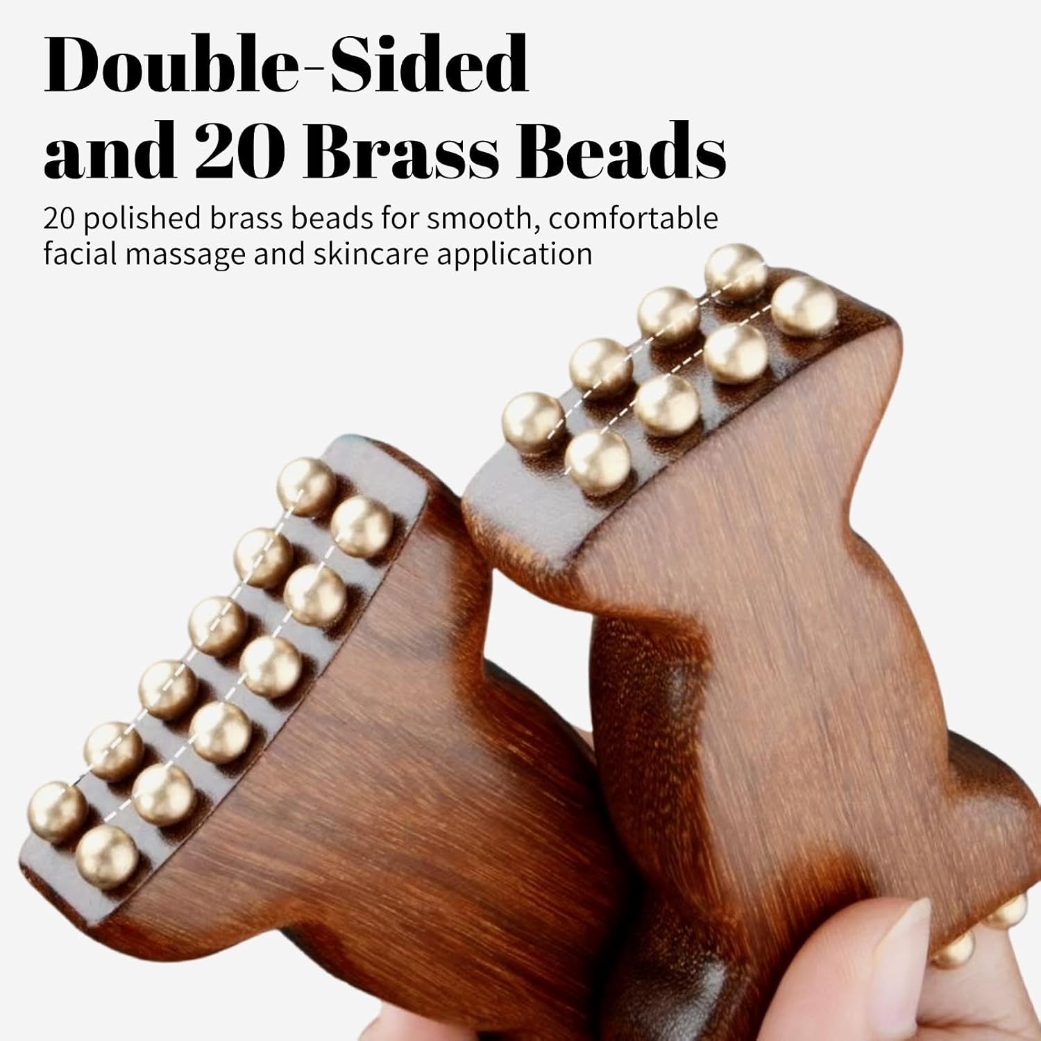 Brass Facial Contour Roller So - Skincare Glowing 评论和价格