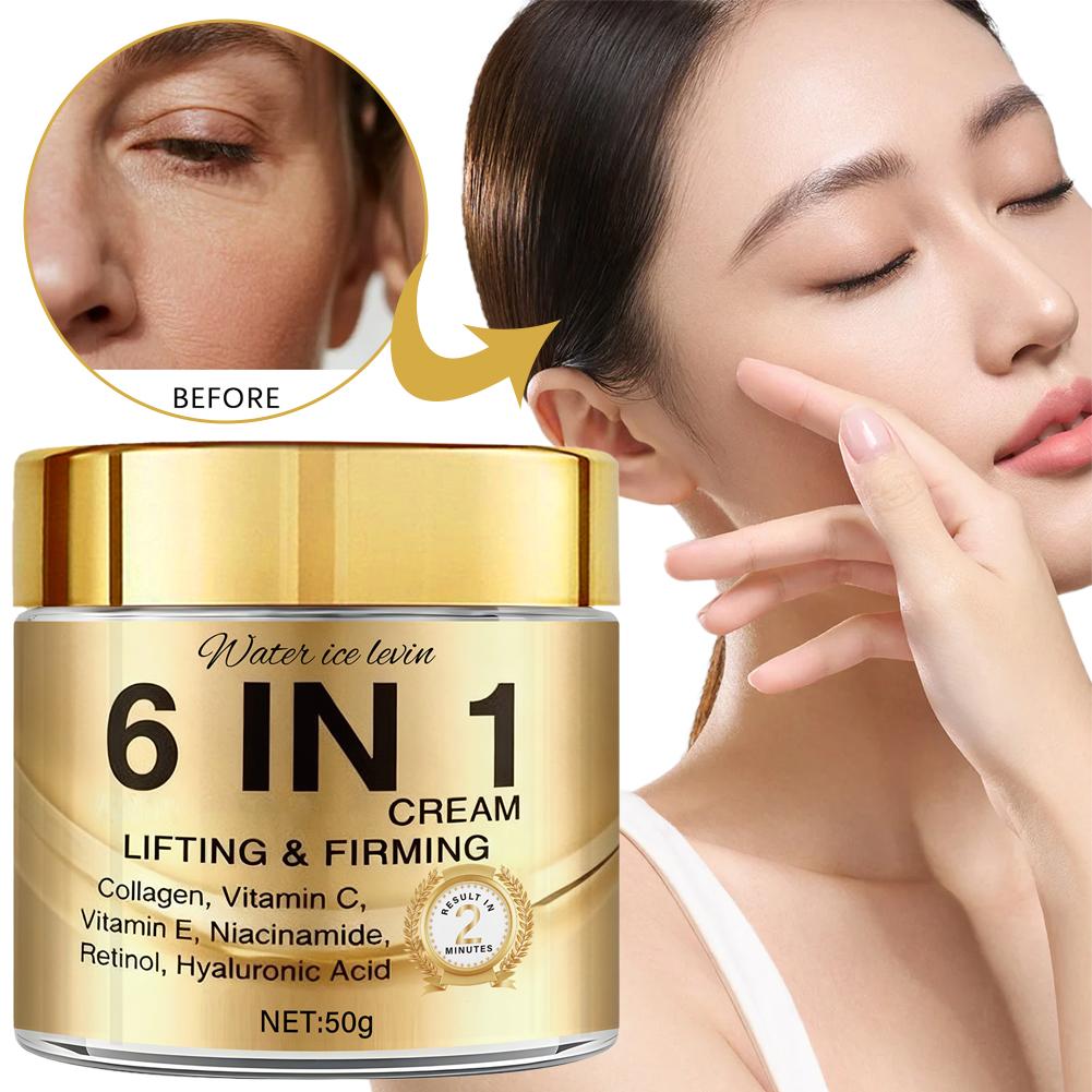 6 IN 1 Collagen Face Cream Lif - Vitamin C Serum 评论和价格