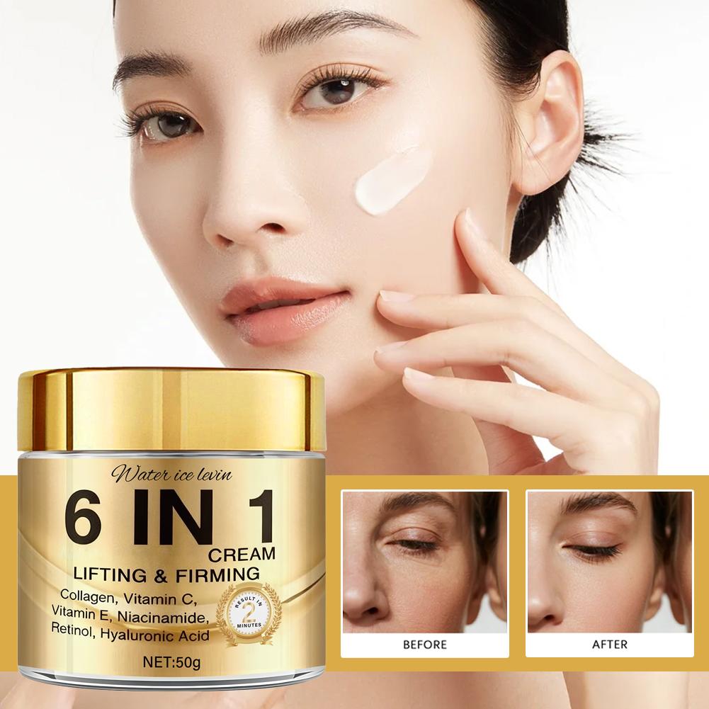 6 IN 1 Collagen Face Cream Lif - Vitamin C Serum 评论和价格