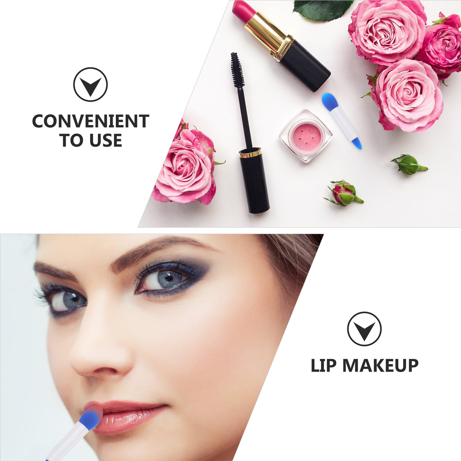 1Set Silicone Lip Brush Set Li - Lip Balm 评论和价格
