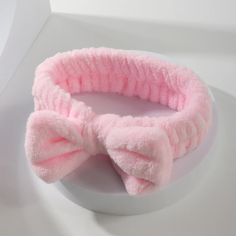 Bow Headband Wristband Set Tow - Cleanser Face 评论和价格