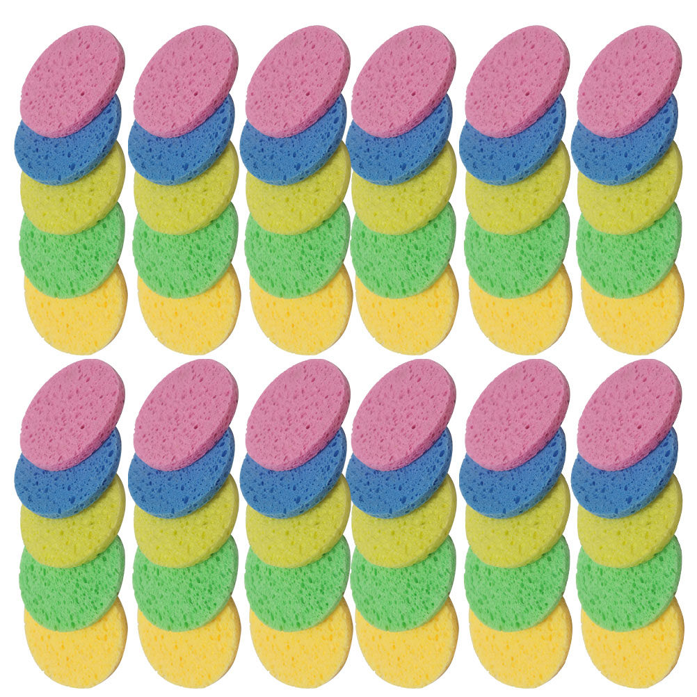 50Pcs Facial Sponge for Sensit - Cleanser Face 评论和价格