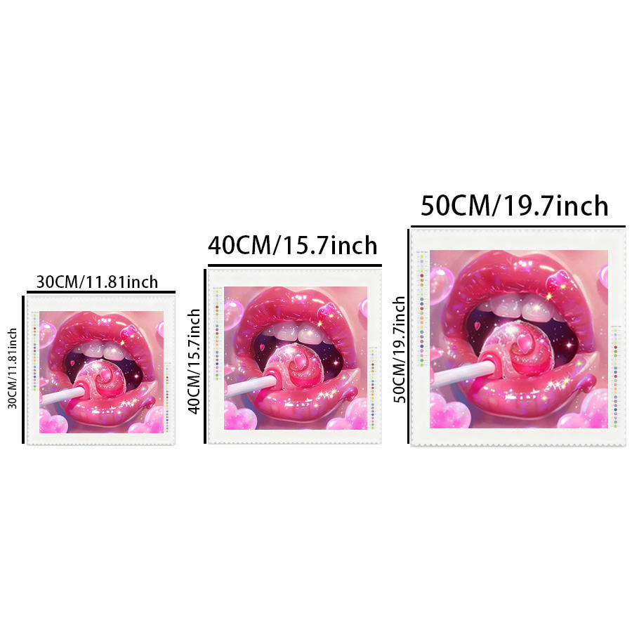1 piece - 5D-DIY - Flocking cl - Lip Balm 评论和价格