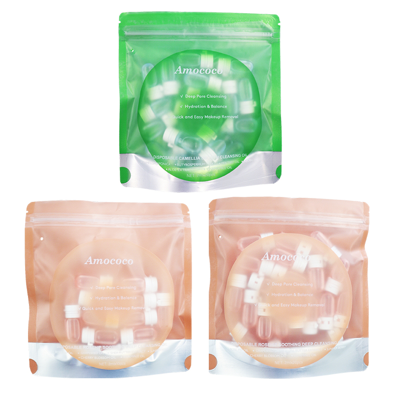 Amococo 3pcs Disposable Cleans - Face Oil Rosehip 评论和价格