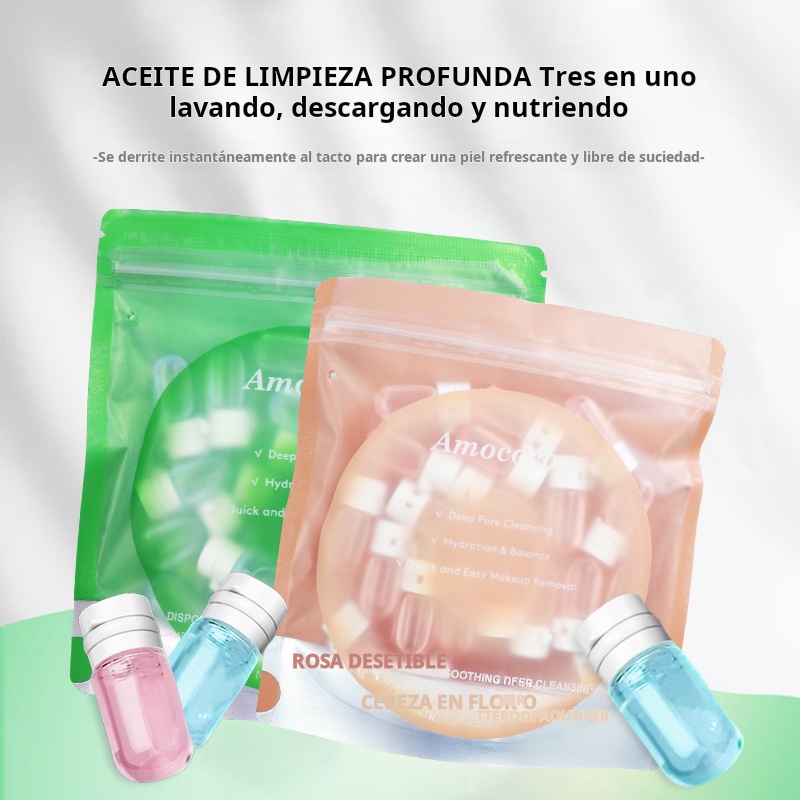 Amococo 3pcs Disposable Cleans - Face Oil Rosehip 评论和价格