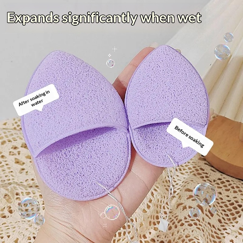 Glove Type Facial Sponge Puff  - Cleanser Face 评论和价格