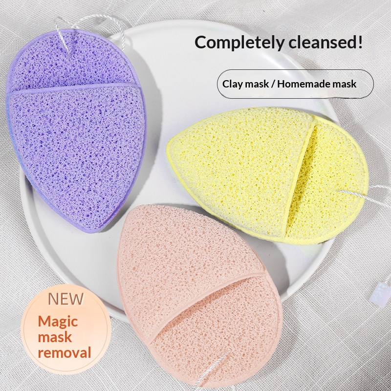Glove Type Facial Sponge Puff  - Cleanser Face 评论和价格