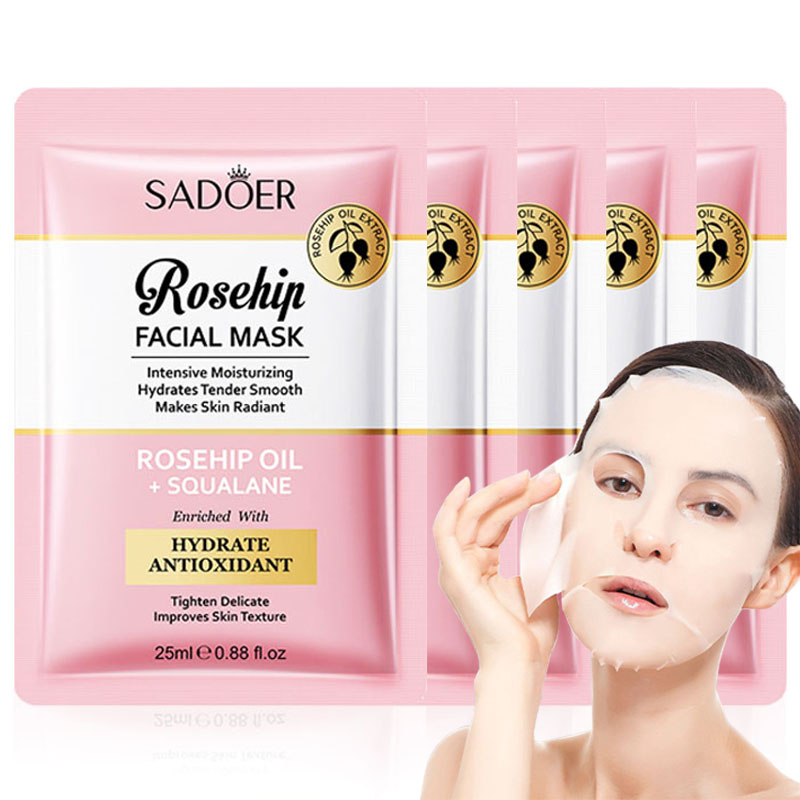 5/10pcs SADOER Rosehip Face Ma - Face Oil Rosehip 评论和价格