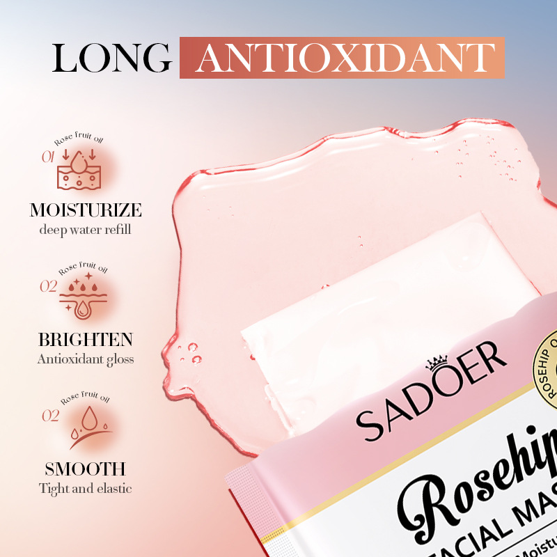 5/10pcs SADOER Rosehip Face Ma - Face Oil Rosehip 评论和价格