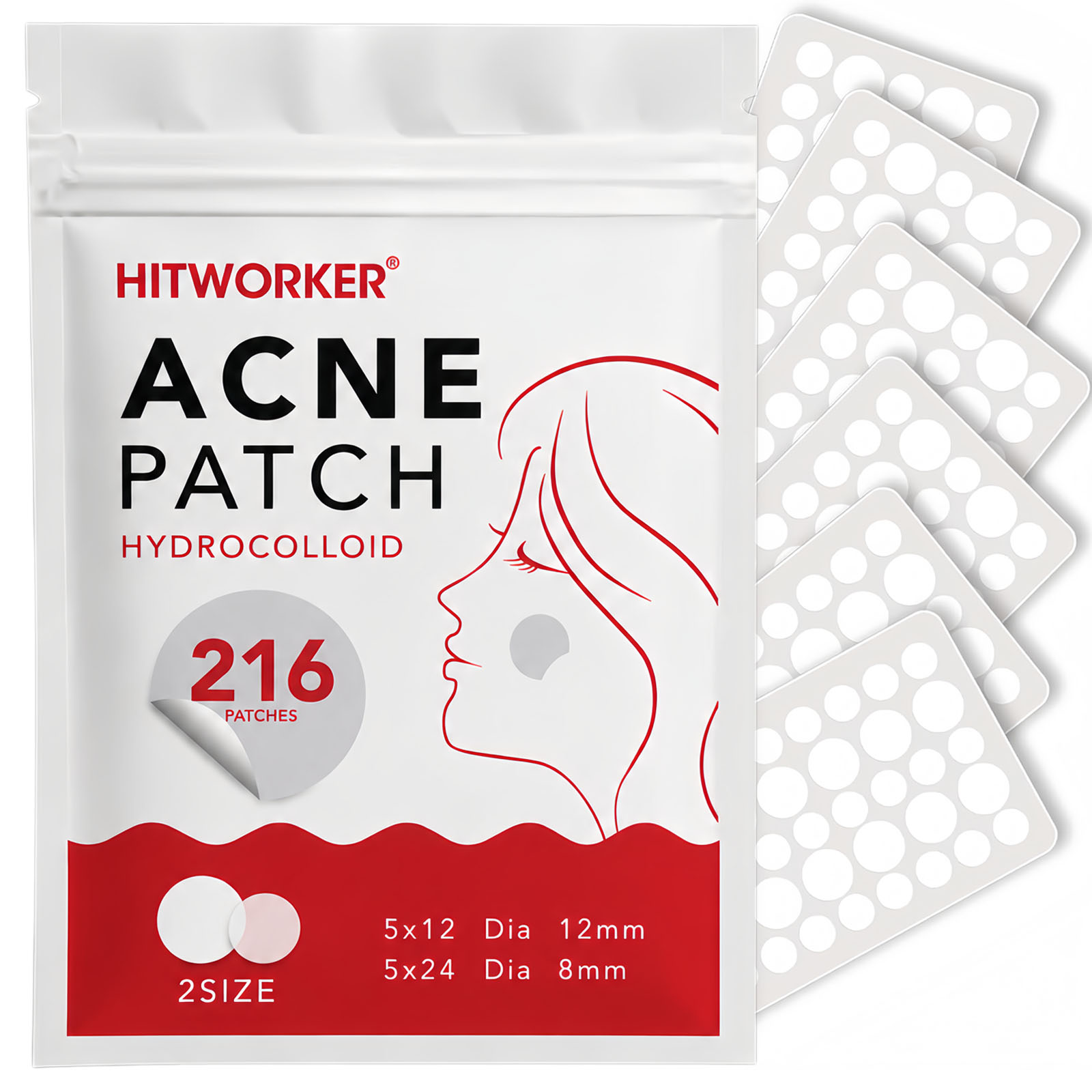 216pcs Hydrocolloid Pimple Pat - Night Cream 评论和价格