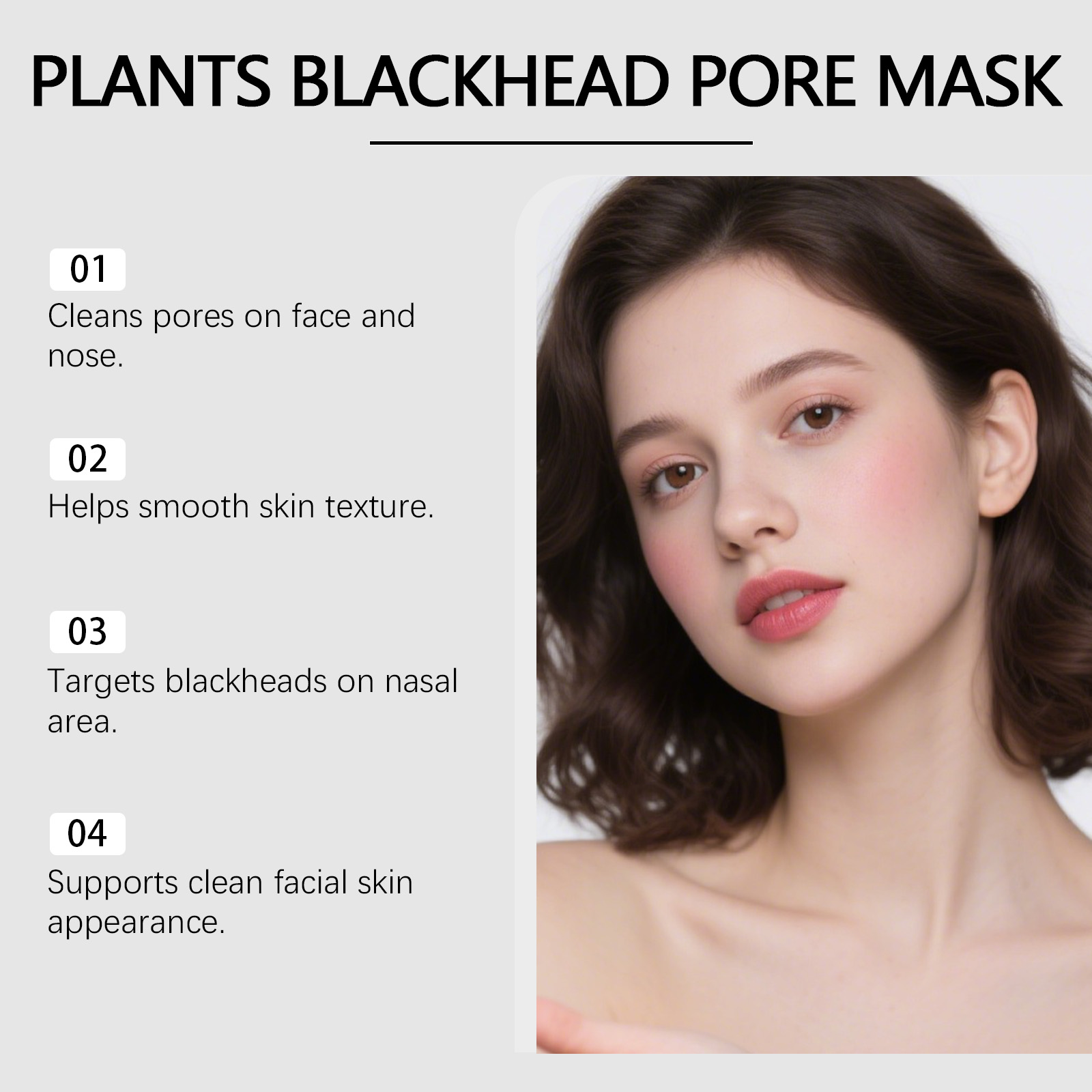 Bamboo Charcoal Blackhead Mask - Face Mask Skincare 评论和价格
