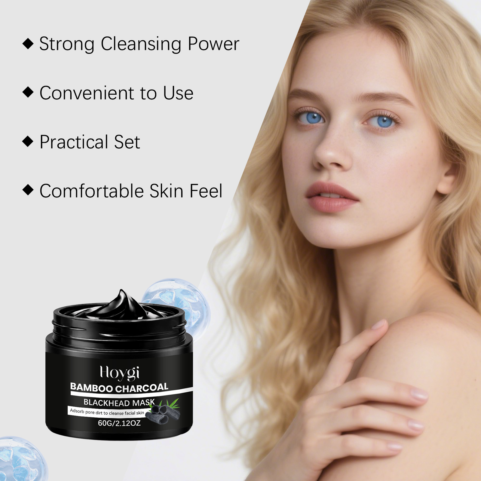 Bamboo Charcoal Blackhead Mask - Face Mask Skincare 评论和价格