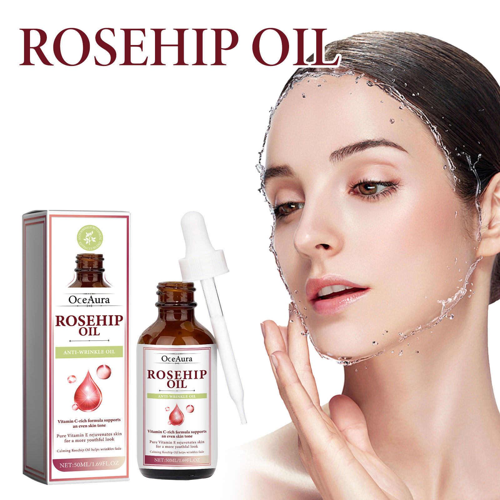 Rosehip Oil Face Essence Serum - Face Oil Rosehip 评论和价格
