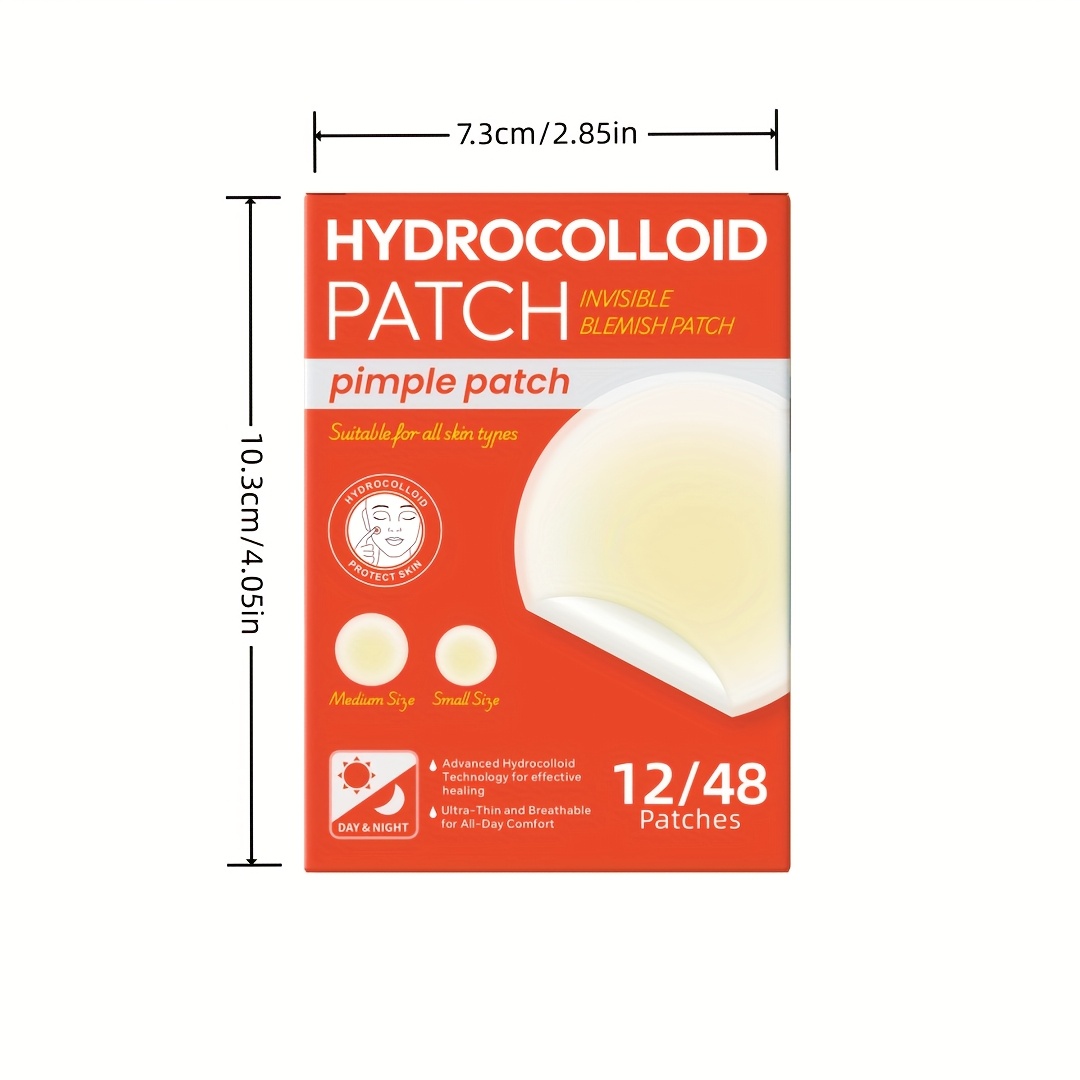 48 PCS Hydrocolloid Acne Patch - Face Moisturizer 评论和价格