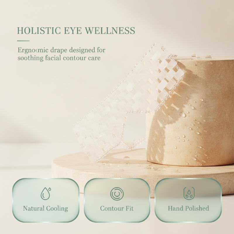 Cooling White Marble Eye Mask  - Face Mask Skincare 评论和价格