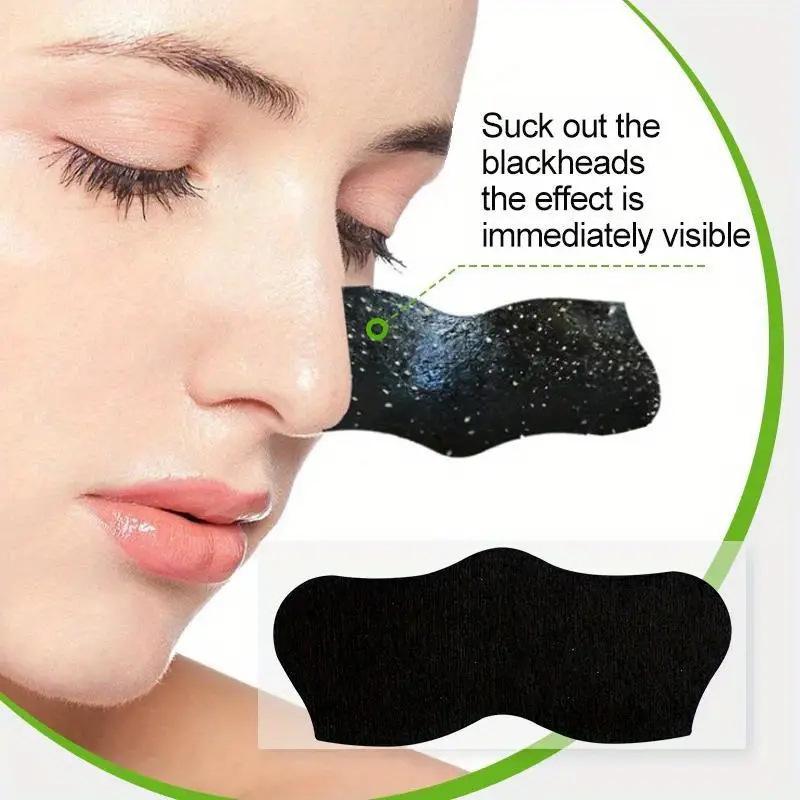 【F】50Pcs Nose Blackhead Remove - Face Mask Skincare 评论和价格