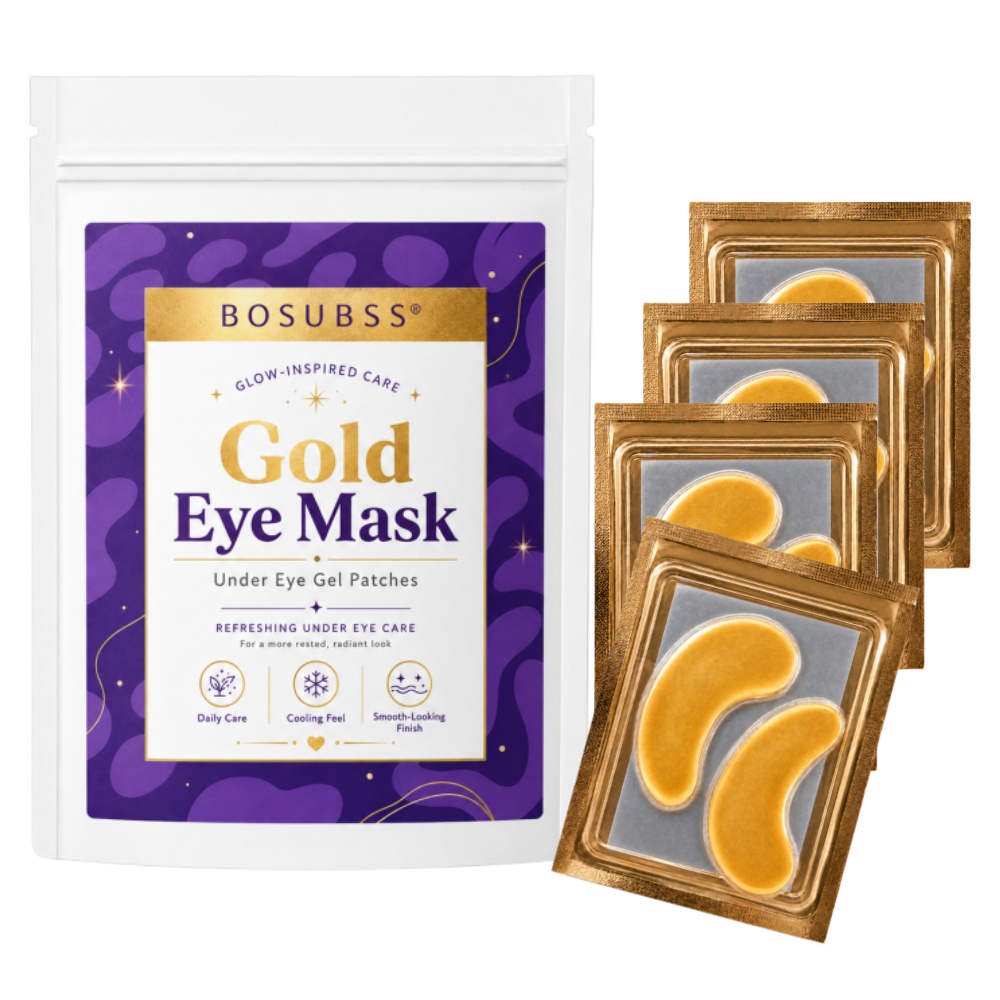 BOSUBSS 24K Gold Eye Mask, Und - Face Oil 评论和价格