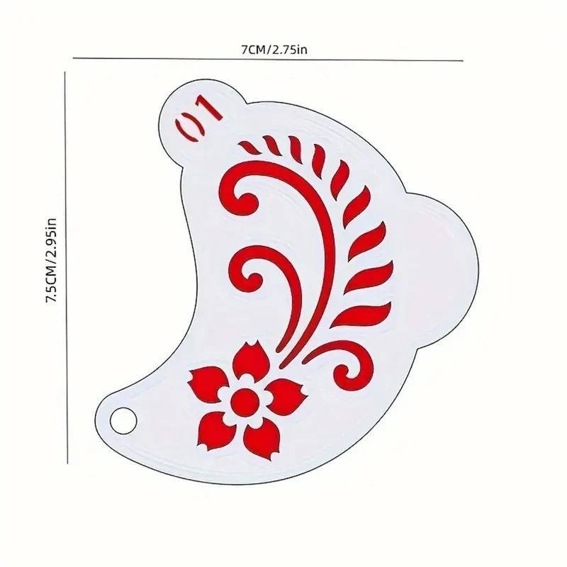 16 Reusable Face Painting Temp - Cleanser Face 评论和价格