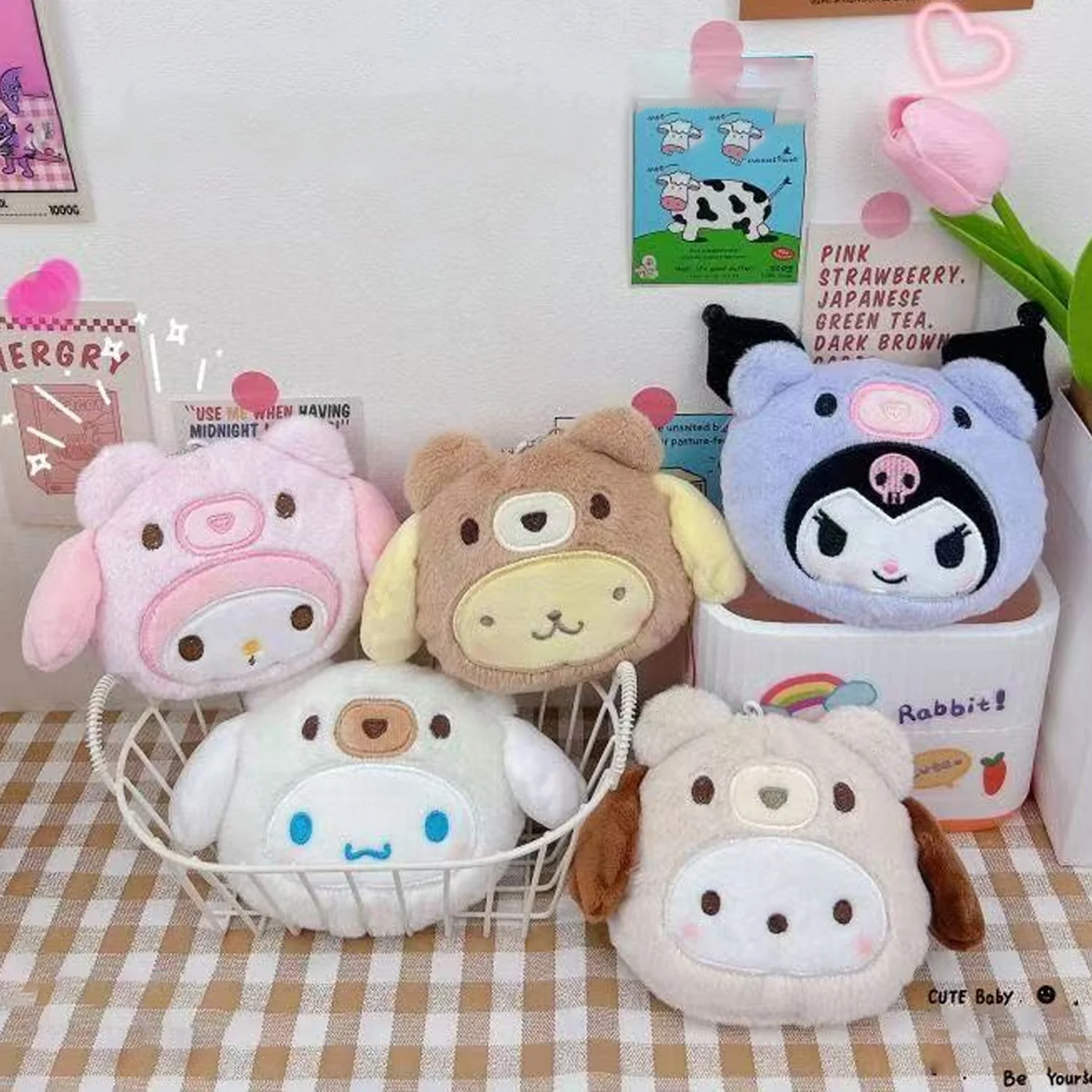 Plush Coin Purse Pendant Heali - Lip Balm 评论和价格