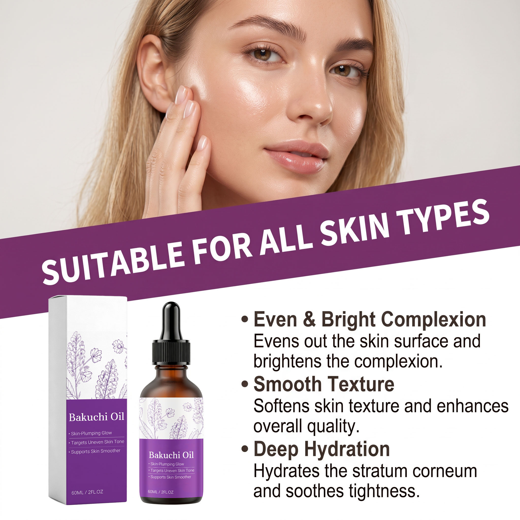 Organic Bakuchiol Oil Serum,Pl - Face Oil Rosehip 评论和价格